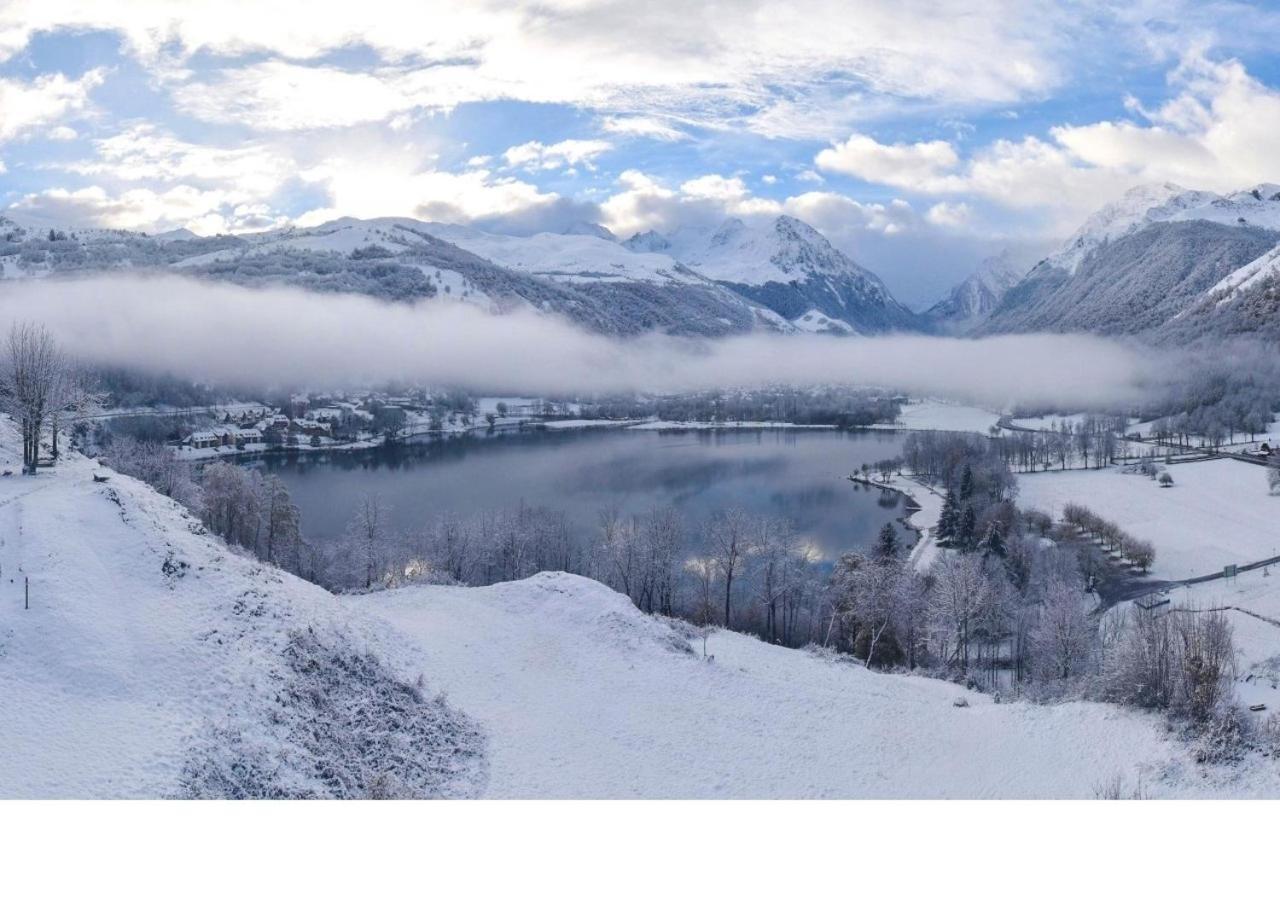 Appt T2 4 Pers Saint Lary Centre Village Parking エクステリア 写真