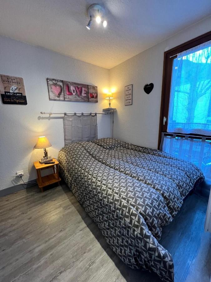 Appt T2 4 Pers Saint Lary Centre Village Parking エクステリア 写真